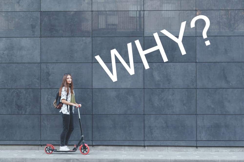 why ride an adult scooter