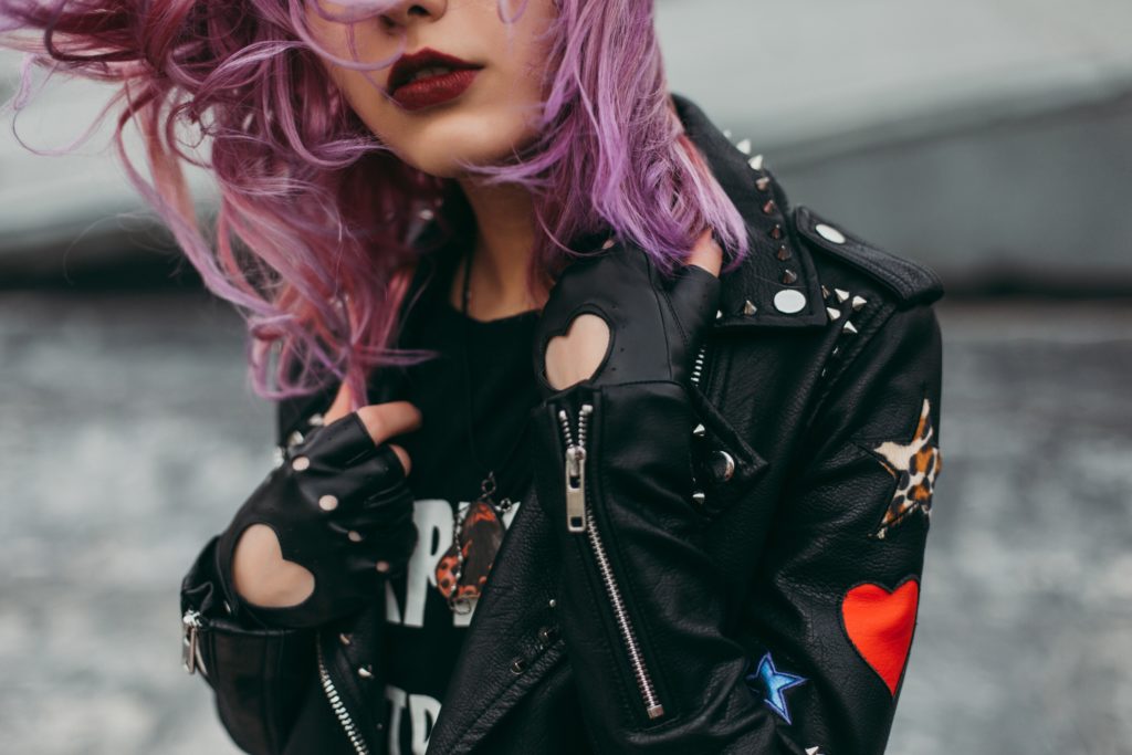 woman-wears-black-leather-zip-up-jacket-1035685